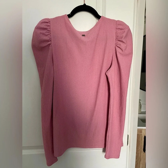Mexx Puff Long Sleeve Pink Blouse - Picture 3 of 6